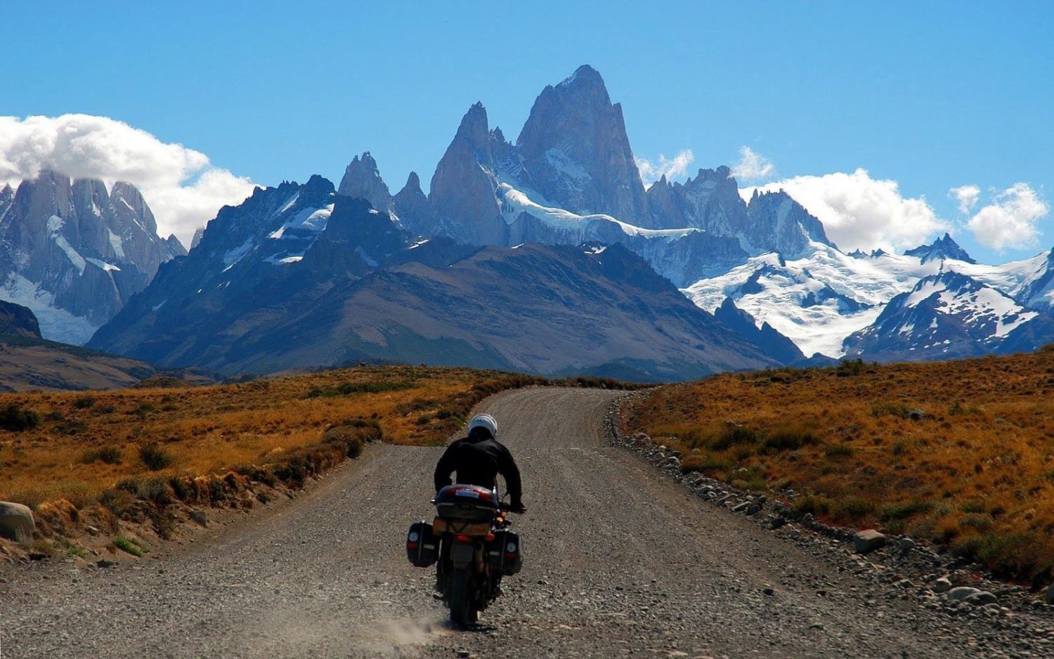 travel on motorbike